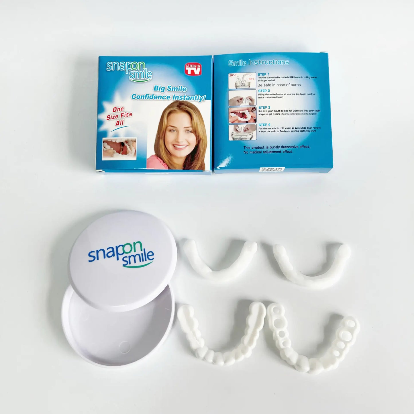 Snop On Smile Fake Tooth Set for Dental Care